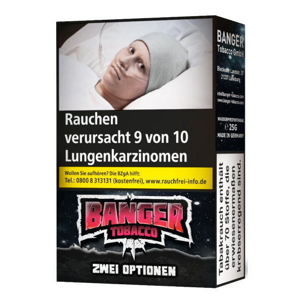 Banger Tobacco 25g - Zwei Optionen