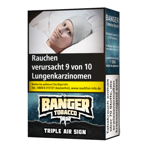 Banger Tobacco 25g - Triple Air Sign