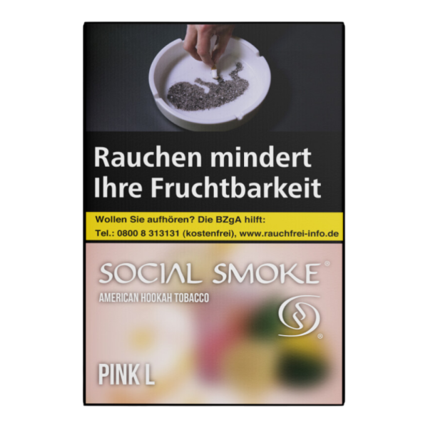 Social Smoke 25g - Pink L