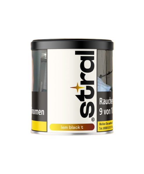 stral Tobacco 200g - lem black T