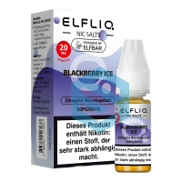 Elfliq 10ml - Blackberry Ice 20mg