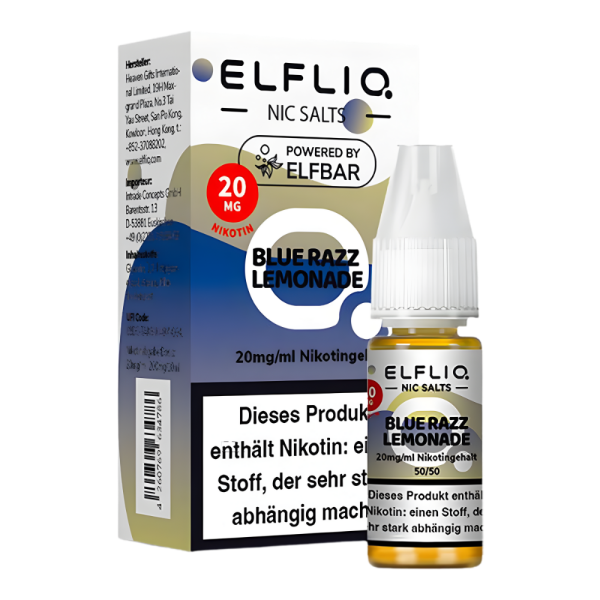 Elfliq 10ml - Blue Razz Lemonade 20mg