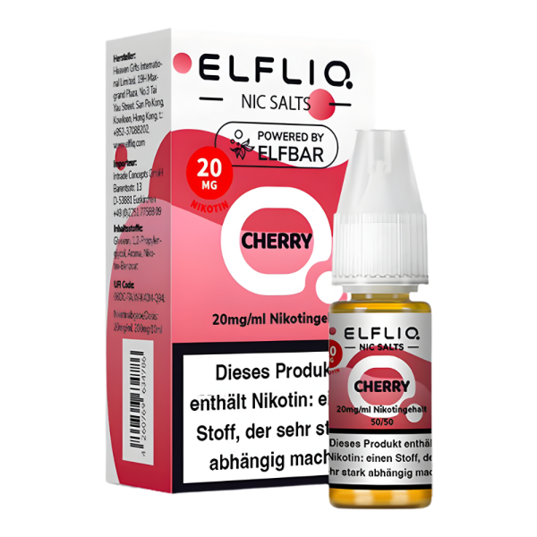 Elfliq 10ml - Cherry 20mg