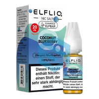 Elfliq 10ml - Coconut Blueberry 20mg