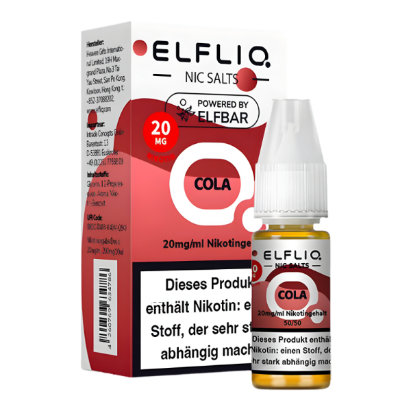 Elfliq 10ml - Cola 20mg