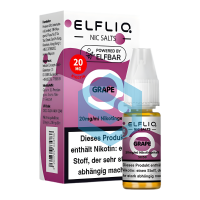 Elfliq 10ml - Grape 20mg