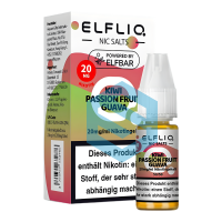 Elfliq 10ml - Kiwi Passion Fruit Guava 20mg