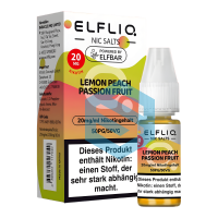Elfliq 10ml - Lemon Peach Passion Fruit 20mg