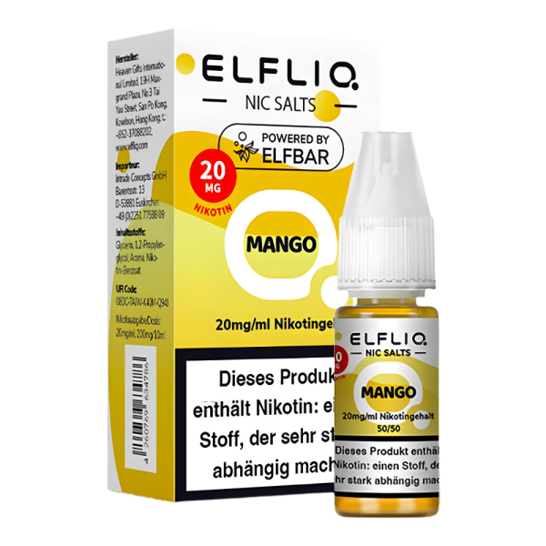 Elfliq 10ml - Mango 20mg
