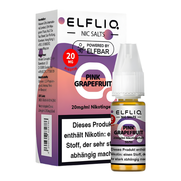 Elfliq 10ml - Pink Grapefruit 20mg