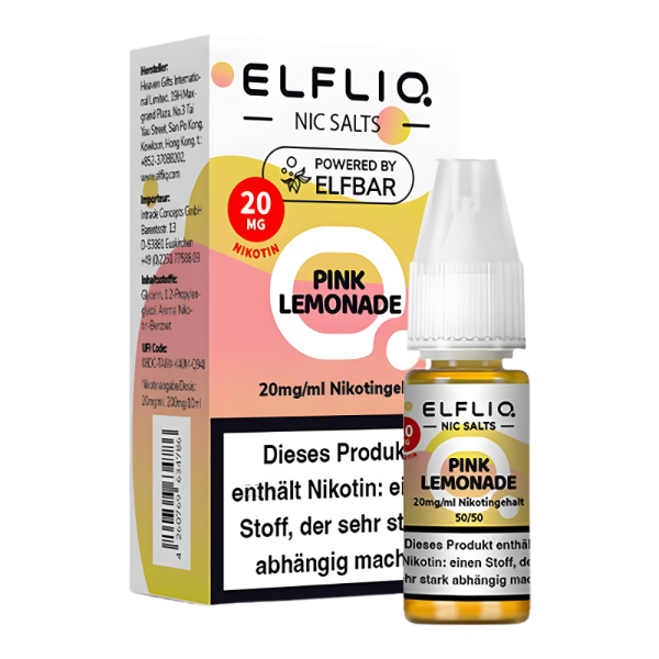 Elfliq 10ml - Pink Lemonade 20mg