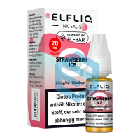 Elfliq 10ml - Strawberry Ice 20mg
