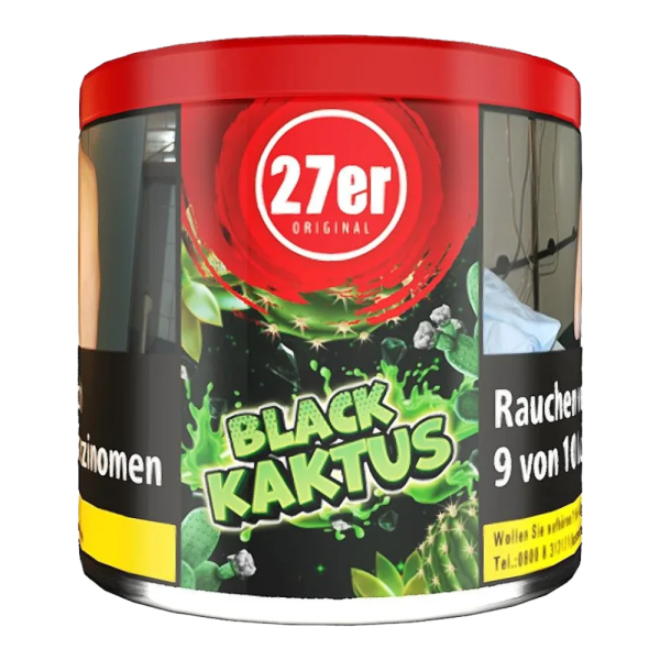 27er Tobacco 200g - Black Kaktus